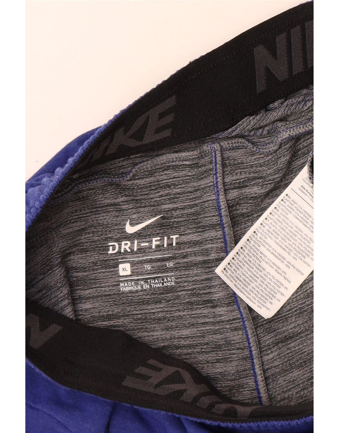 Męskie spodenki sportowe Nike Dri Fit XL, niebieska wiskoza