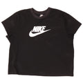 Damska koszulka z grafiką Nike Top UK 18 XL, czarny poliester