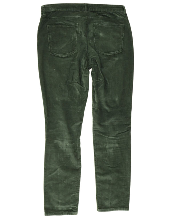 Spodnie damskie Esprit Straight sztruksowe UK 16 Large W34 L30 Green