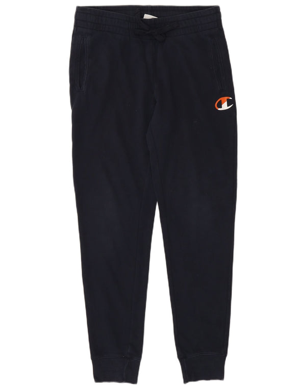 Spodnie dresowe damskie Champion Joggers UK 10 Small Granatowe