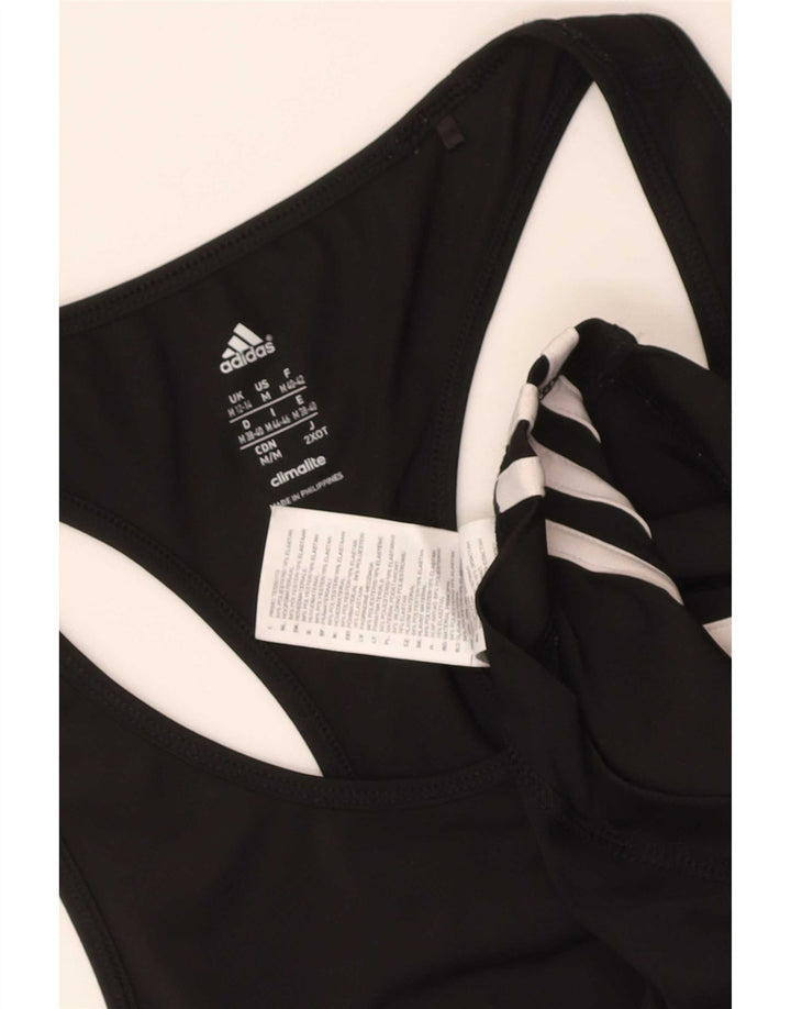 Damska kamizelka Adidas Climalite Top UK 12/14 Średni Czarny Poliester