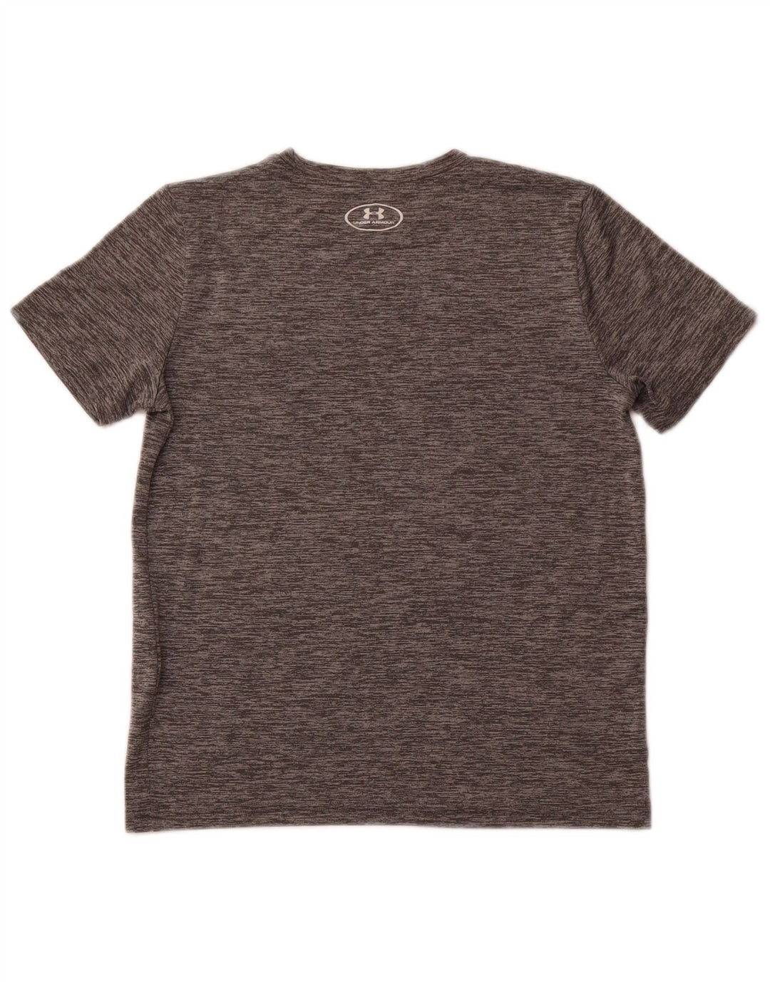 Chłopięcy T-shirt z grafiką UNDER ARMOUR Heat Gear na 11-12 lat, duży, szary