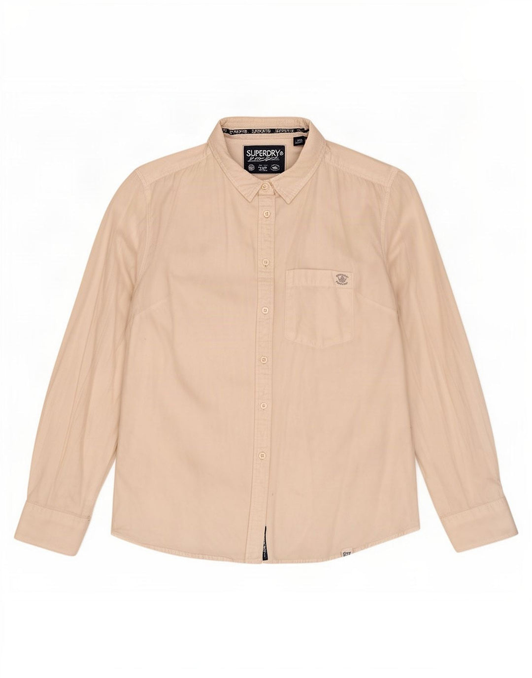 Koszula damska Superdry UK 16, duża, biała, bawełniana