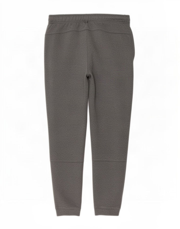 Męskie spodnie dresowe Nike Dri Fit, duże, szare, poliestrowe
