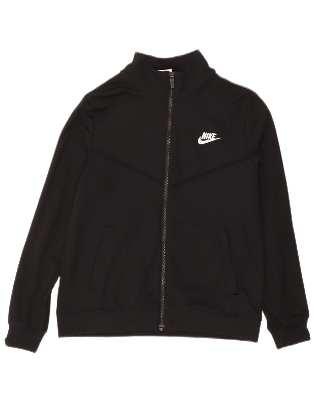 Chłopięca kurtka dresowa Nike na 12-13 lat, duża, czarna, poliestrowa