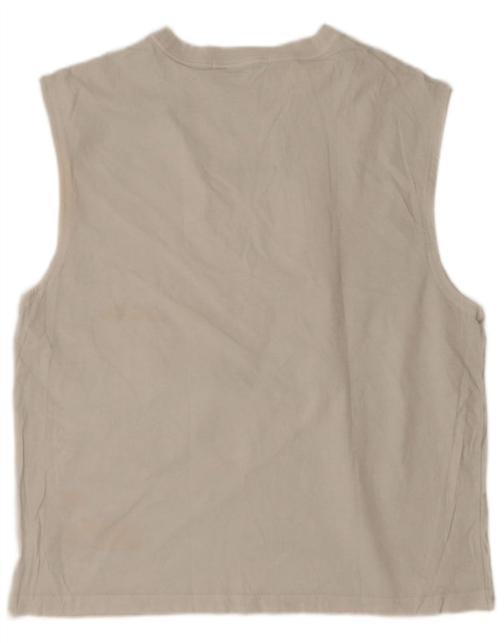 Męska kamizelka Calvin Klein Jeans, duża, szara, bawełniana
