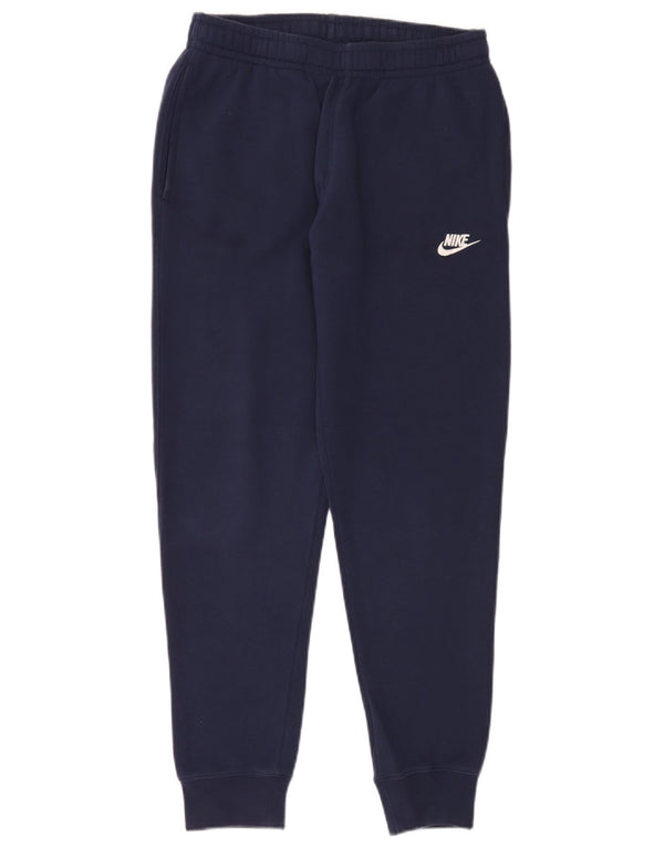 Męskie spodnie dresowe Nike, małe, granatowe, bawełniane