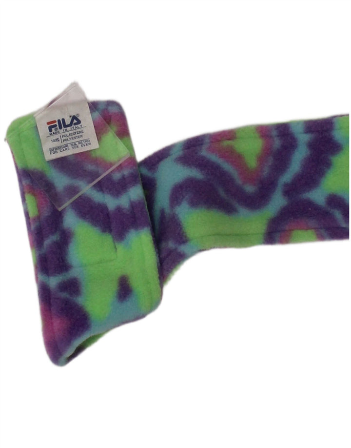 Damska czapka polarowa Fila z opaską na głowę, jeden rozmiar, wielokolorowy poliester typu tie-dye