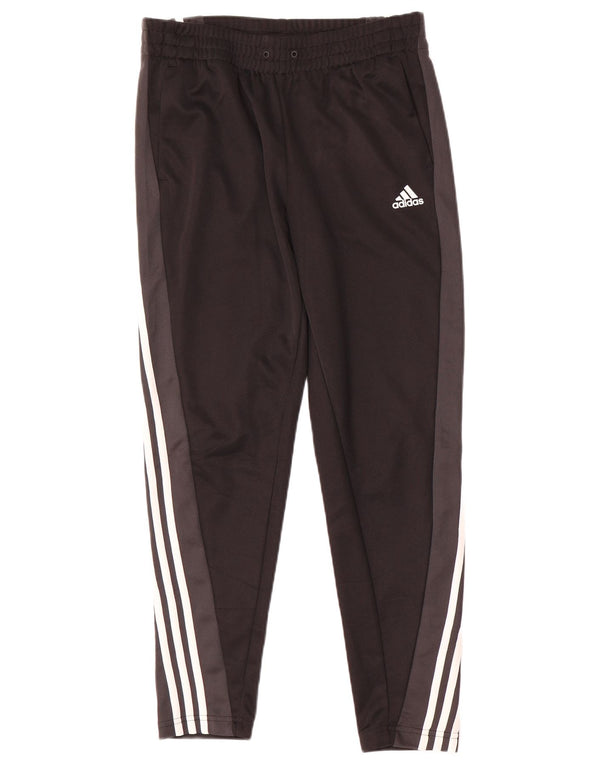 Damskie spodnie dresowe Adidas UK 12/14 Średni czarny, blok kolorów
