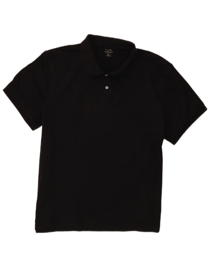 Męska koszulka polo J. Crew 2XL, czarna, bawełniana