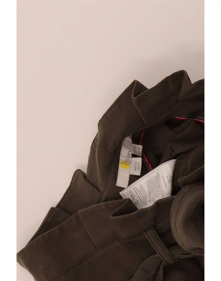 Damskie spodenki codzienne Boden UK 8 Small W30 Khaki Lyocell