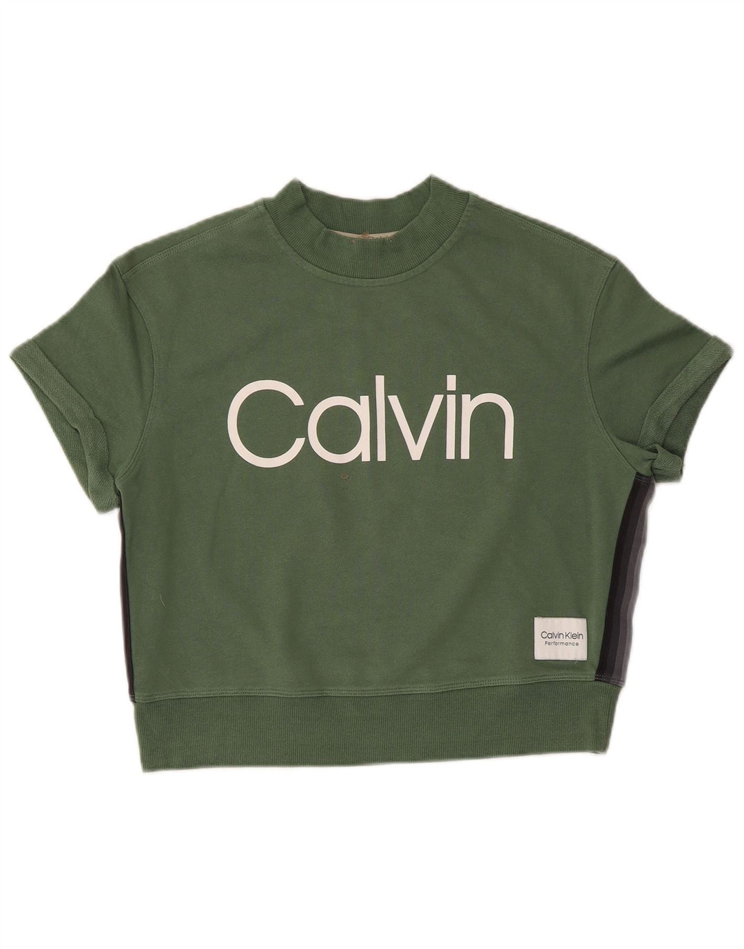 Damska bluza oversize Calvin Klein Graphic UK 10 Small Green