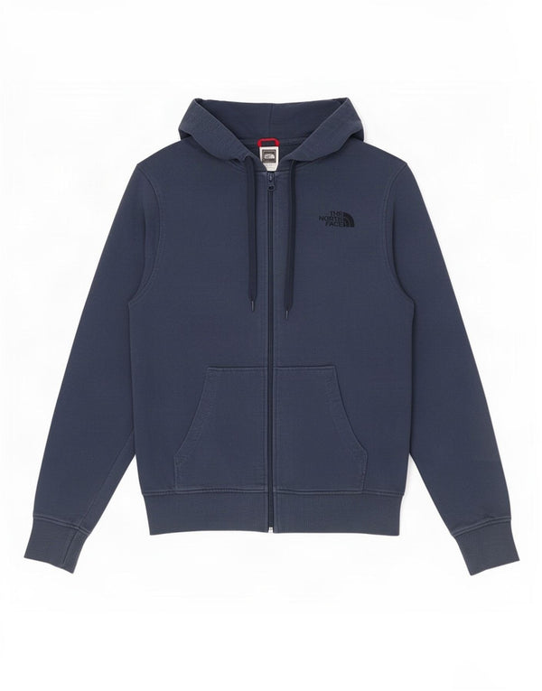 Męski sweter z kapturem i zamkiem The North Face XS, granatowy, bawełniany