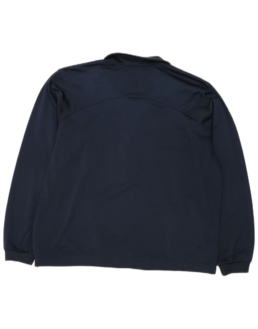 Męska kurtka dresowa ADIDAS UK 44/46, duża, granatowa, poliester