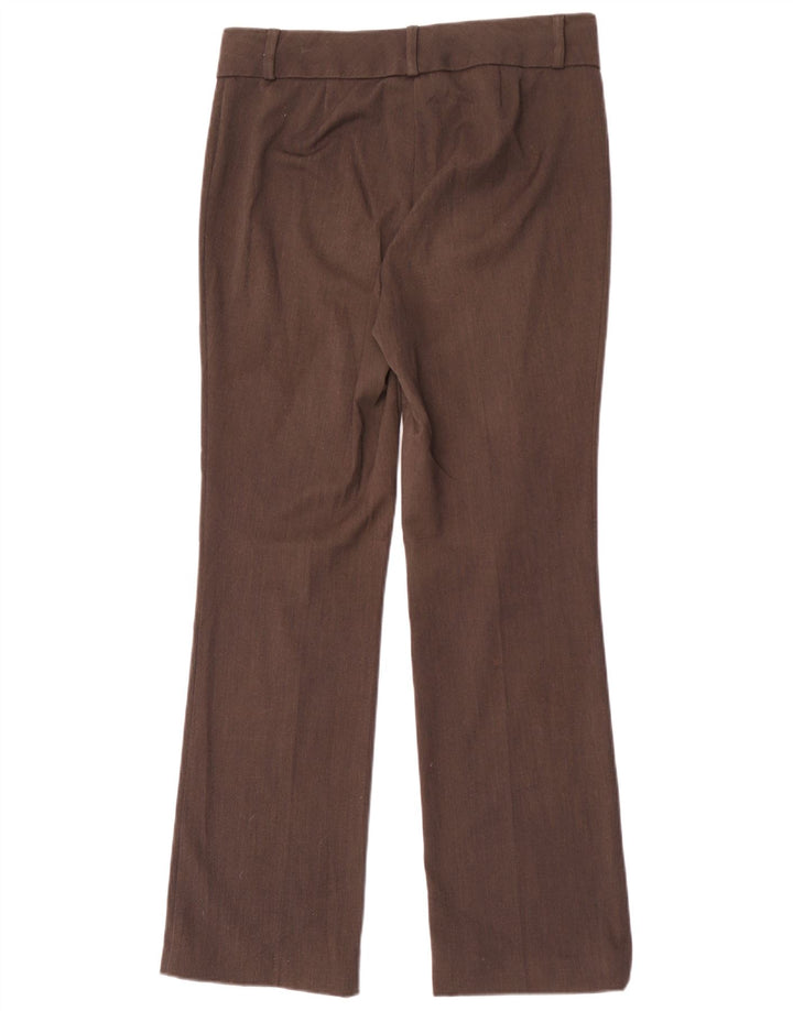 Spodnie damskie Marks & Spencer Bootcut UK 10 Small W32 L31 Brązowe