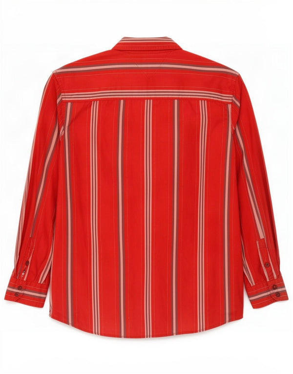 Koszula męska Tommy Hilfiger XL, bawełniana w czerwone paski