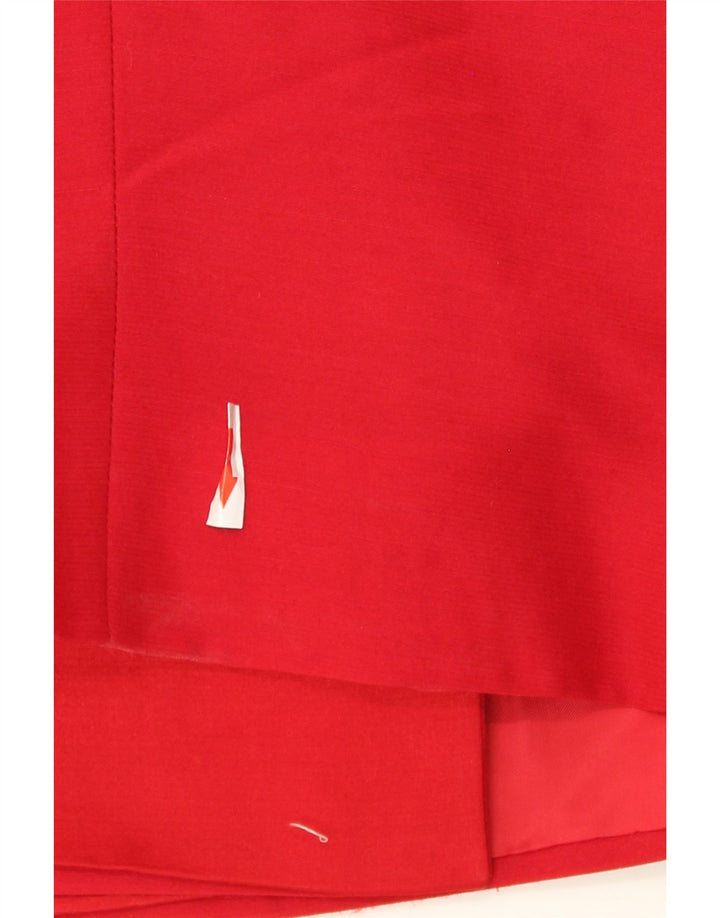 Damska marynarka Ferre Crop Double Breasted Jacket UK 14, średnia czerwień