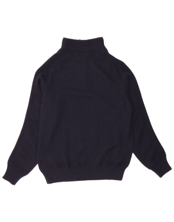 Damski sweter z zamkiem błyskawicznym Trussardi UK 18 XL granatowy