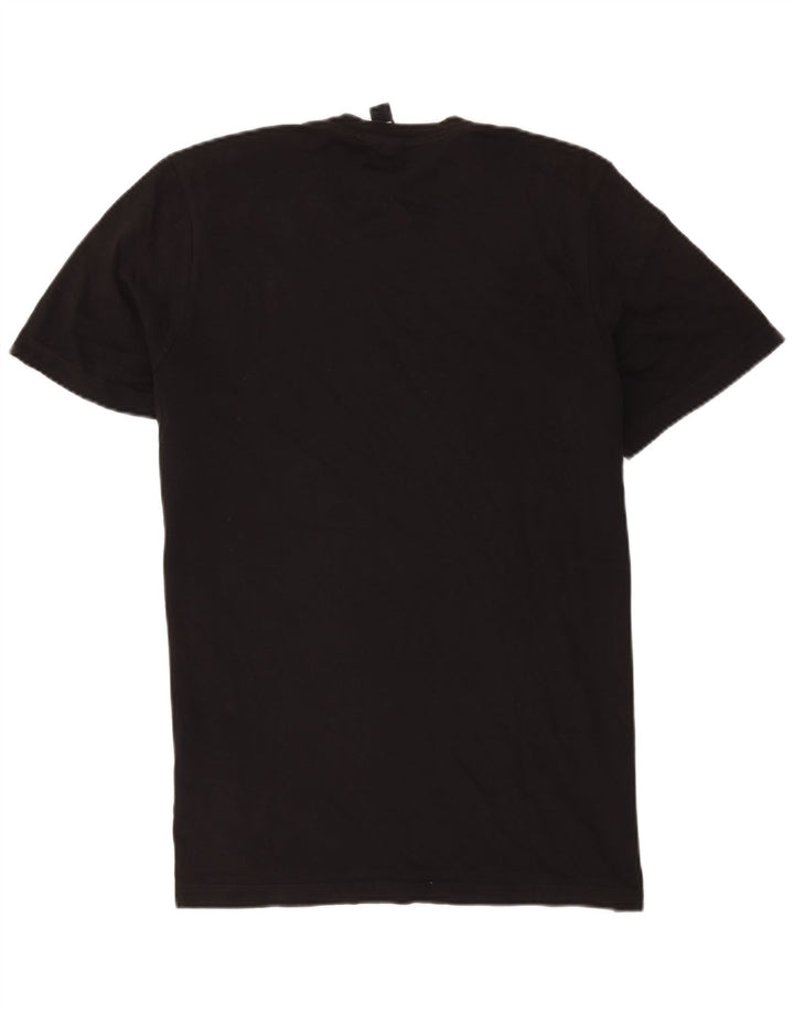 Męska koszulka graficzna Adidas Top Medium Black Colorblock