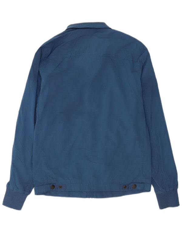 Męska kurtka przeciwdeszczowa Superdry UK 34 XS, niebieski poliester
