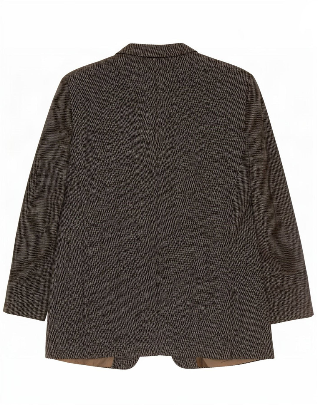 Męska marynarka zapinana na 3 guziki Armani Collezioni IT 56 3XL Szara jodełka