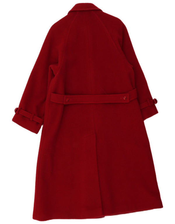 Damski płaszcz oversize Windsmoor UK 10 Small Burgundowa nowa wełna