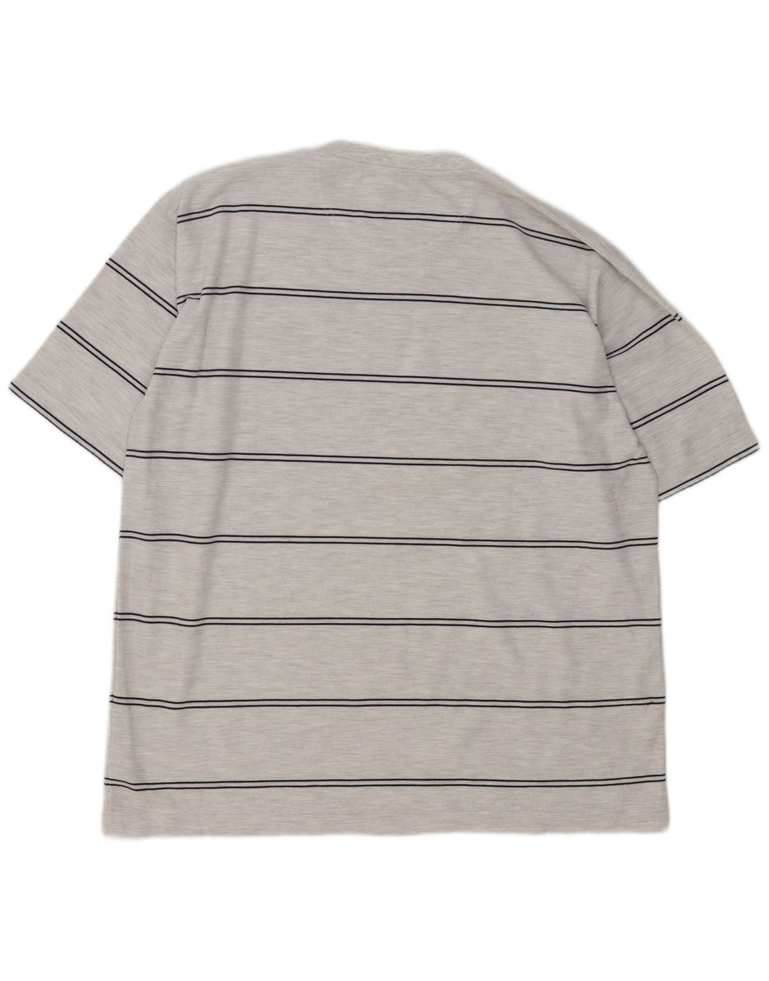 T-shirt męski Umbro Top XL, szary, poliestrowy w paski