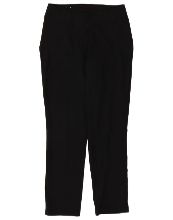 Damskie spodnie typu slim casual, Columbia, małe W27 L27, czarny poliester