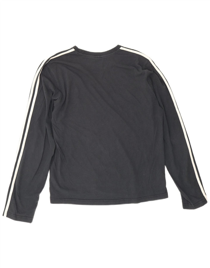 Męska koszulka Adidas z długim rękawem, duża, czarna