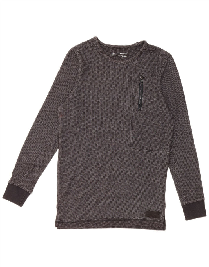 Under Armour Męski top z długim rękawem XS, szary
