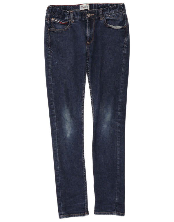 TOMMY HILFIGER Dżinsy chłopięce Skinny 13-14 lat W28 L29 Niebieskie bawełniane