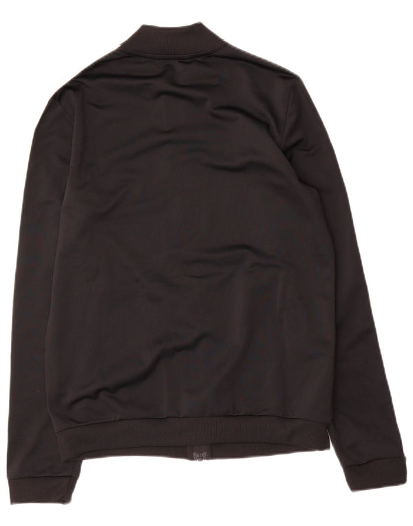Damska kurtka dresowa Adidas UK 8/10, mała, czarna, poliester