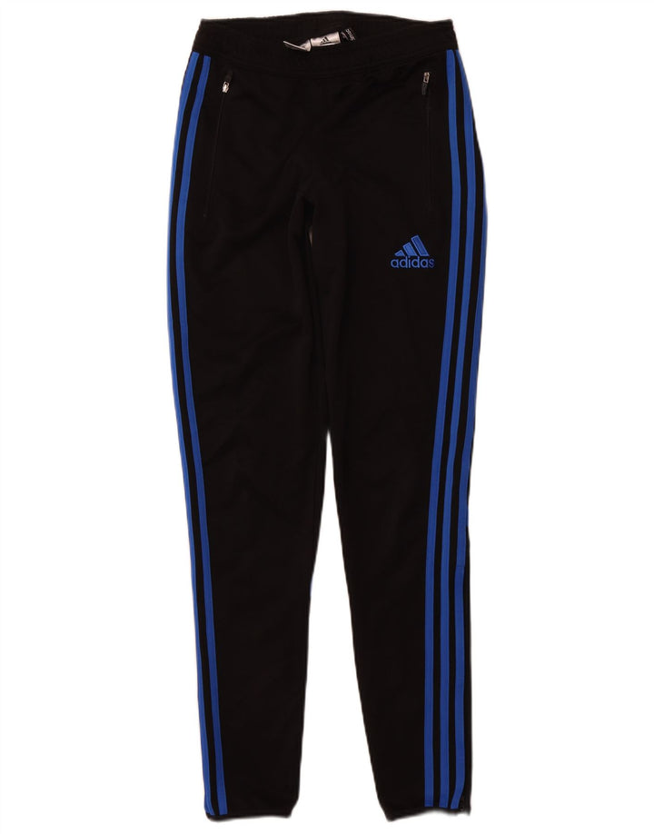 Damskie spodnie dresowe ADIDAS Climacool UK 6 XS w kolorze czarnym