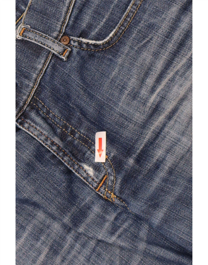 Damskie jeansy Bootcut Gas W30 L32 Niebieskie bawełniane