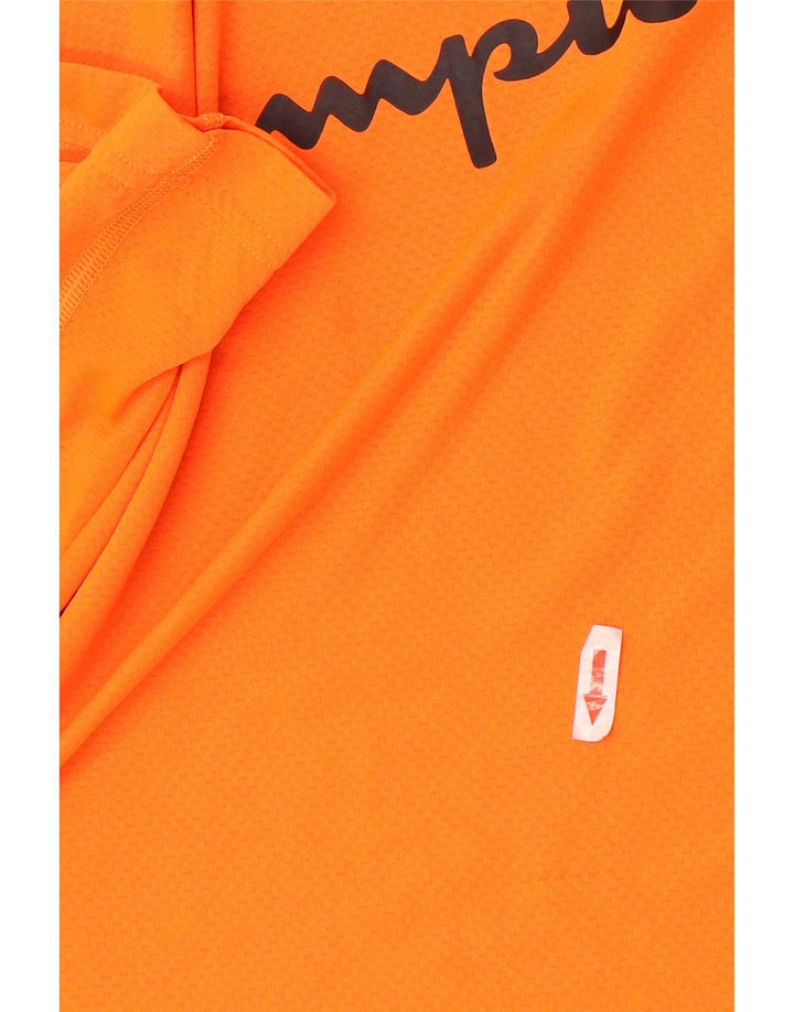 Męski T-shirt Champion z grafiką, duży, pomarańczowy
