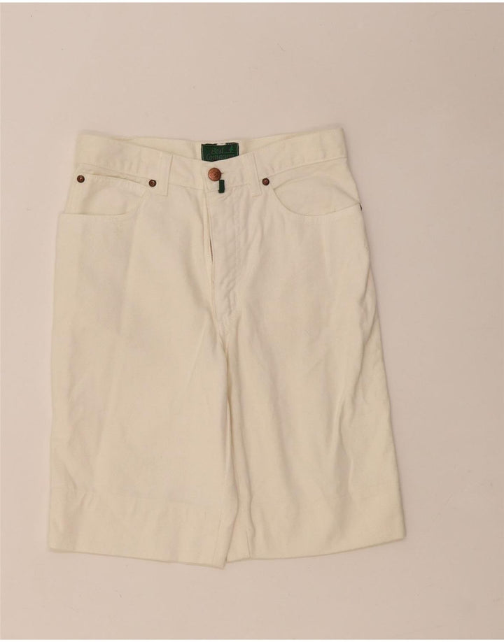 Damskie bermudy Best Company UK 14 Medium W28 Off White