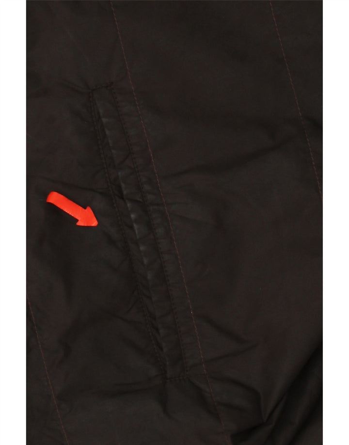 Męska kamizelka podszewkowa Massimo Dutti UK 42 XL, brązowa, poliester