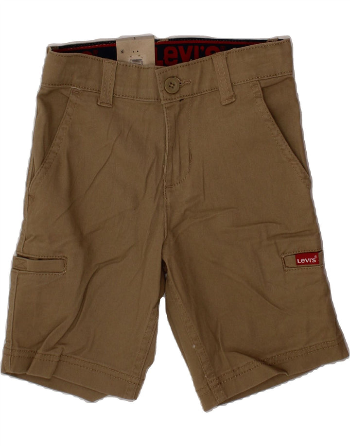 LEVI'S Girls Cargo Shorts 4-5 Years W22  Beige Cotton Vintage Levi's and Second-Hand Levi's from Messina Hembry 