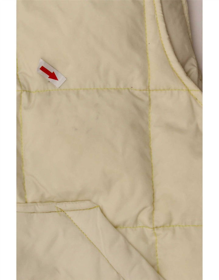 Męska wyściełana kamizelka Invicta IT 52 XL w kolorze złamanej bieli, nylon