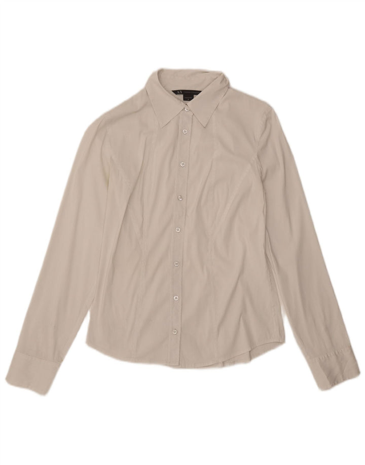 Koszula damska ARMANI EXCHANGE UK 12 Średnia Biała