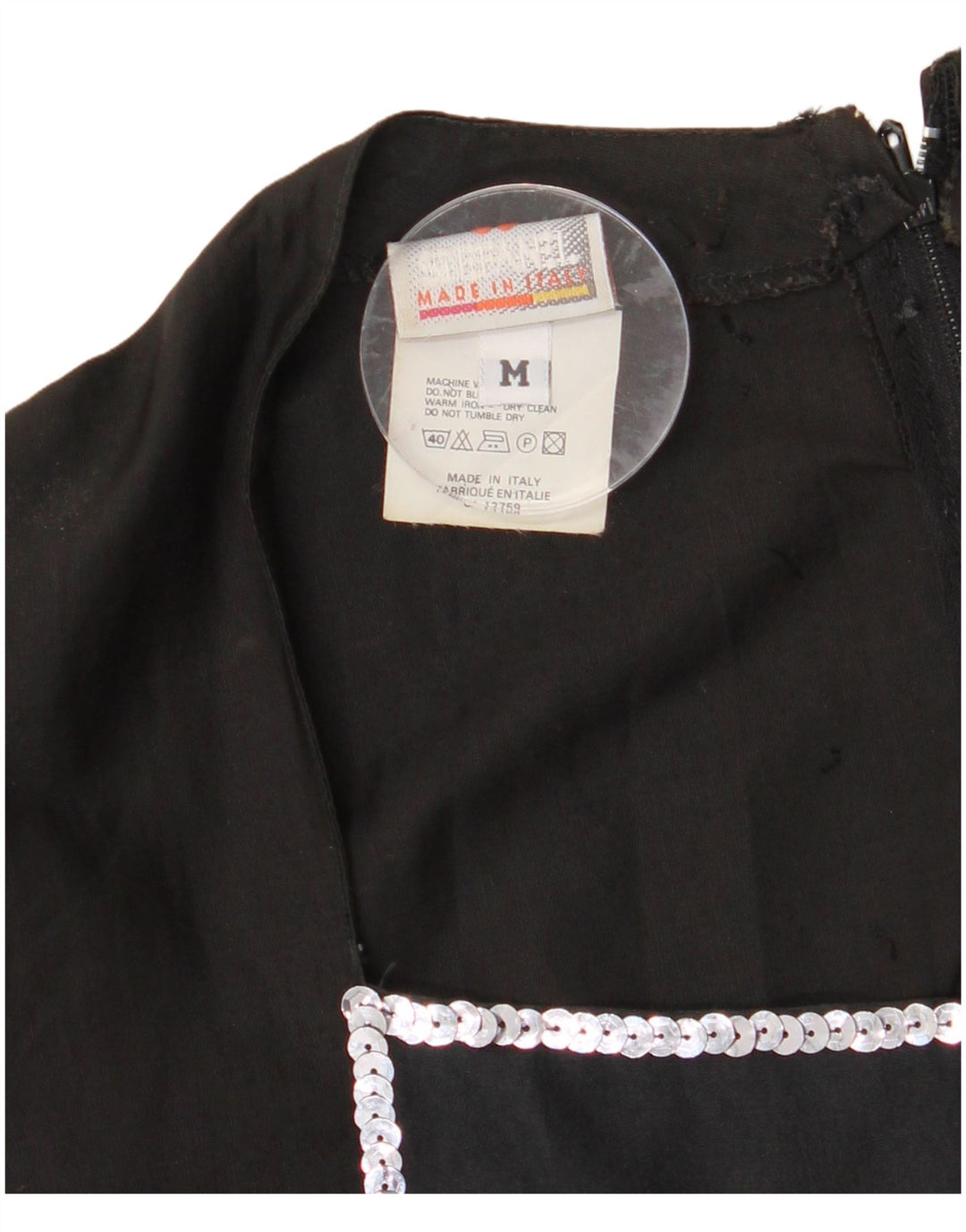 STEFANEL Damska Sukienka Maxi UK 12 Średnia Czarna Bawełna