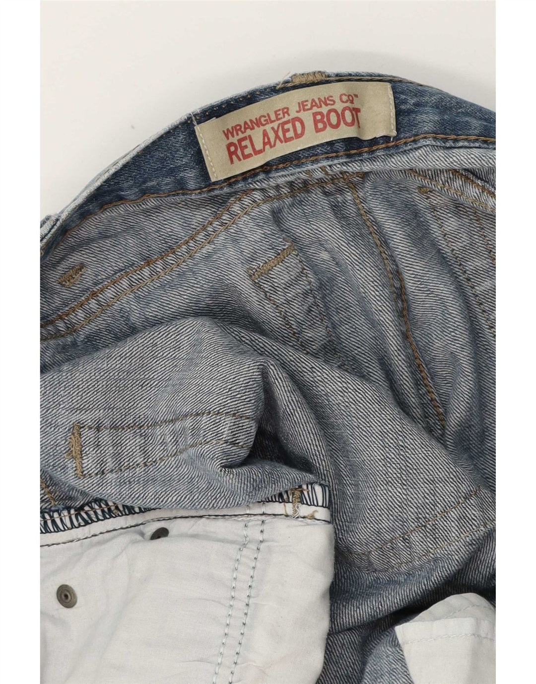 Męskie jeansy Bootcut Wrangler W34 L32 w kolorze niebieskim