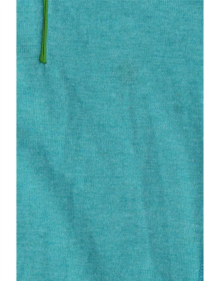 Damski sweter z zamkiem błyskawicznym Eddie Bauer UK 18 XL Niebieski poliester