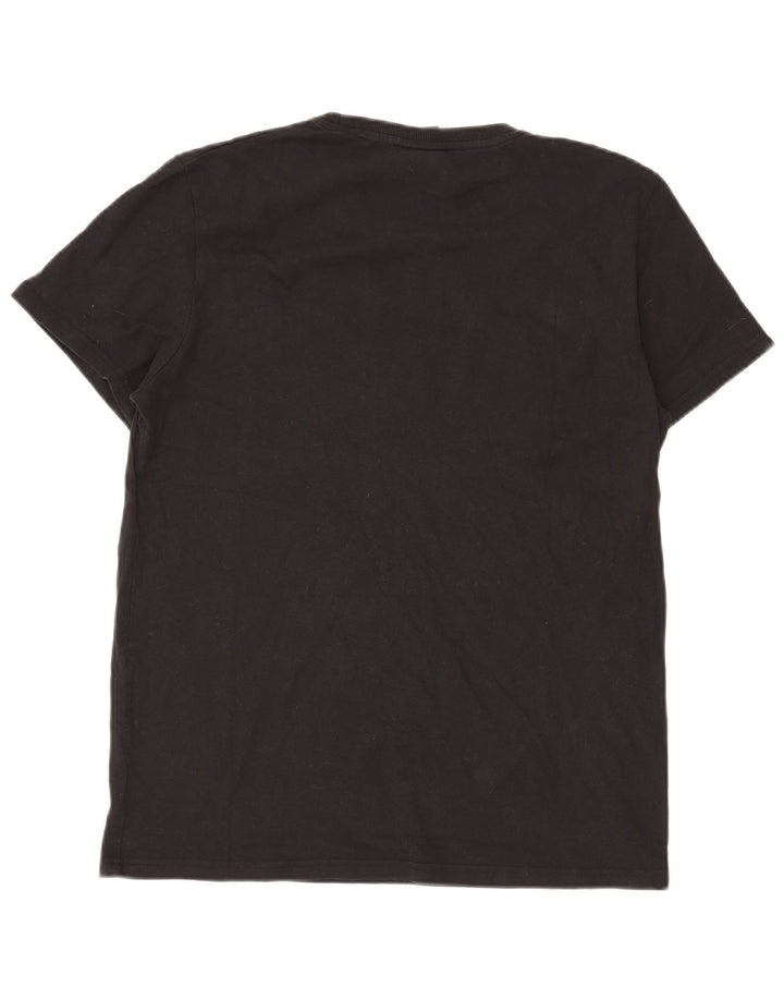 Męski T-shirt Superdry z grafiką, XL, czarny