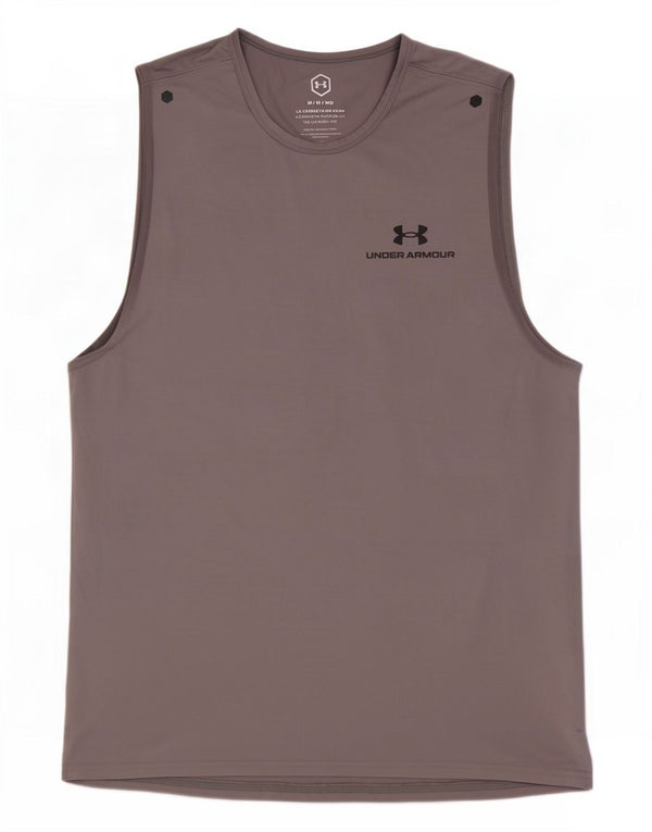 Męska kamizelka Under Armour, średnioszara, poliestrowa