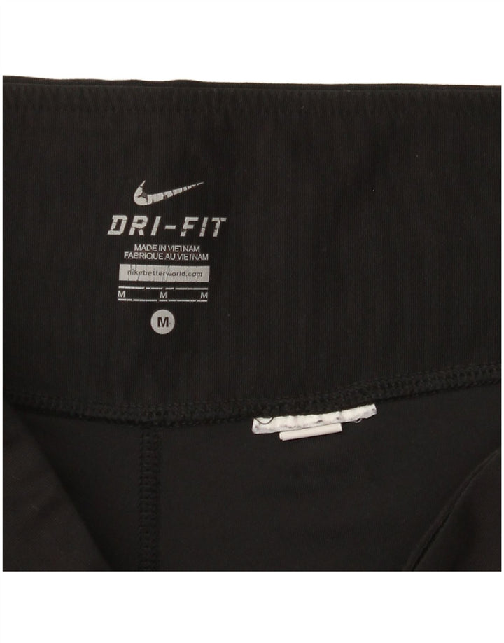 Damskie spodnie dresowe Nike Dri Fit UK 14, średnie czarne
