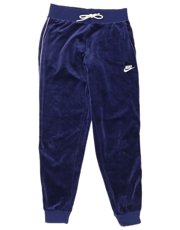 Damskie spodnie dresowe Nike Velvet Joggers UK 10 Małe Granatowe