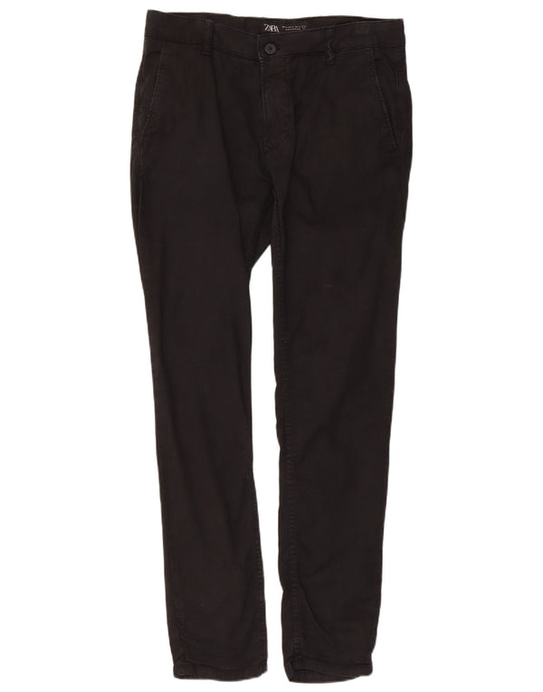 Męskie spodnie chino Zara EU 40 Medium W31 L29 czarne