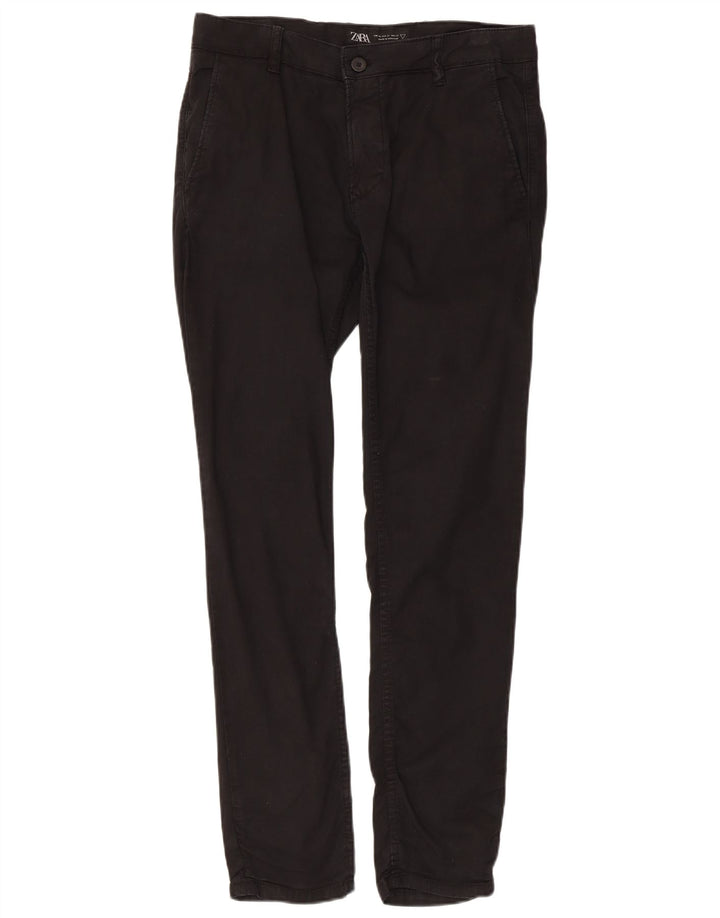 Męskie spodnie chino Zara EU 40 Medium W31 L29 czarne