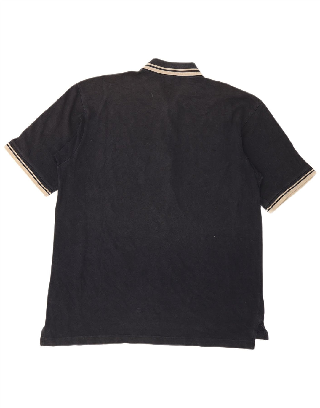 Męska koszulka polo Sergio Tacchini w duże czarne paski
